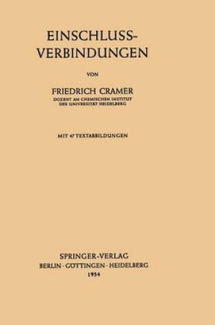 Cover of Einschlussverbindungen