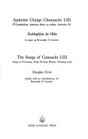 Book cover for Songs of Connacht