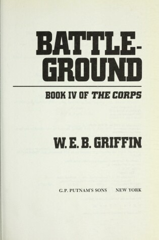 Cover of Battle Ground