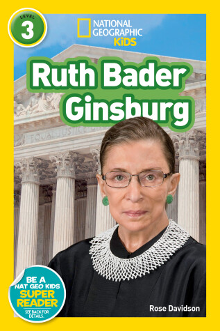 Book cover for National Geographic Reader: Ruth Bader Ginsburg (L3)