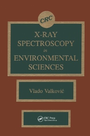 Cover of X-Ray Spectroscopy in Environmental Sciences