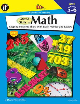 Book cover for Mixed Skills in Math, Grades 5 - 6
