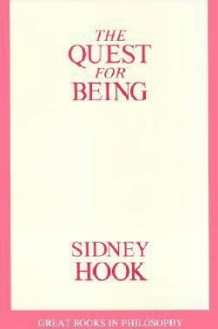 Cover of The Quest for Being