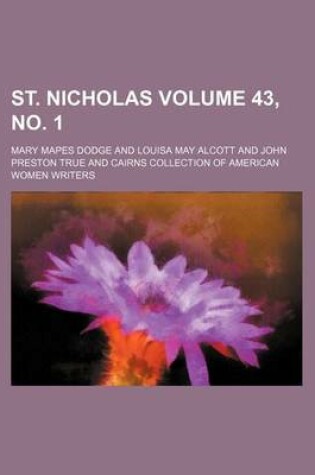 Cover of St. Nicholas Volume 43, No. 1