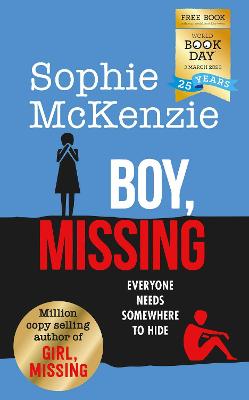 Book cover for Boy, Missing: World Book Day 2022