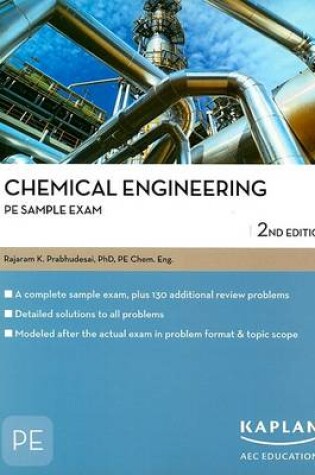 Cover of Chemical Engineering PE Sample Exam