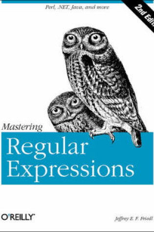 Cover of Mastering Regular Expressions