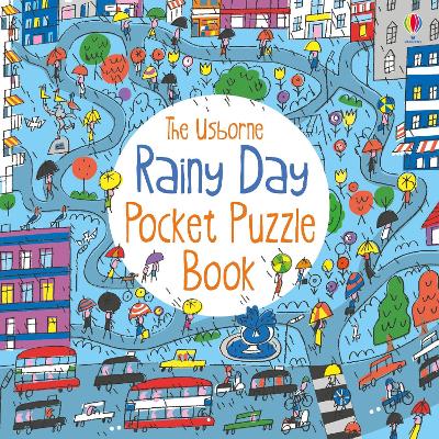 Book cover for Rainy Day Pocket Puzzle Book