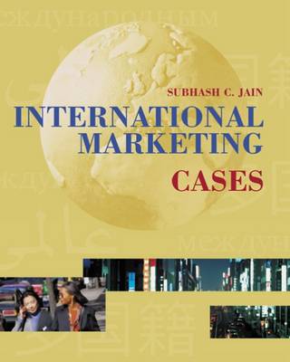 Book cover for International Marketing Cases with InfoTrac