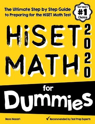 Book cover for HiSET Math for Dummies