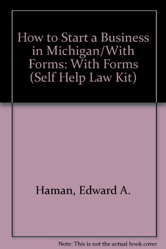 Cover of How to Start a Business in Michigan