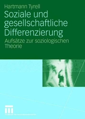 Book cover for Soziale Und Gesellschaftliche Differenzierung