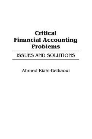 Cover of Critical Financial Accounting Problems