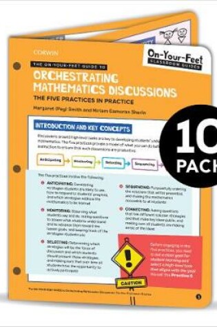 Cover of BUNDLE: Smith: The On-Your-Feet Guide to Orchestrating Mathematics Discussions: 10 Pack