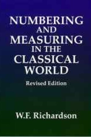 Cover of Numbering and Measuring in the Classical World