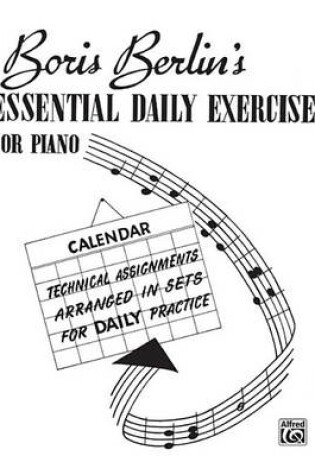 Cover of Essential Daily Exercises for Piano