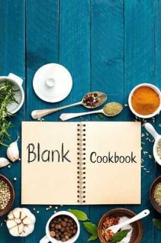 Cover of Blank Cookbook-My Favorite Recipes Blank Cookbook-Cooking Recipe Book Blank-Cookbook Empty-Baking Recipe Book Blank-