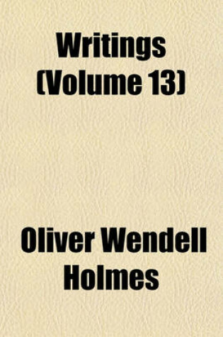 Cover of Writings (Volume 13)