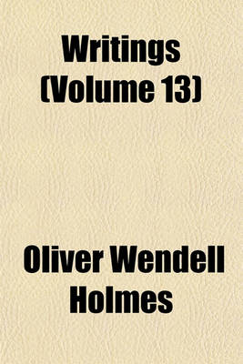 Book cover for Writings (Volume 13)