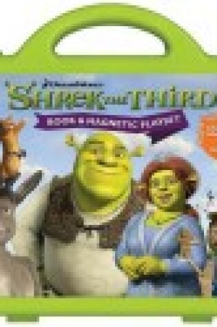 Cover of Shrek the Third Book and Magnetic Play Set