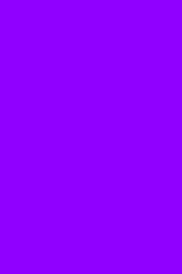 Cover of Journal Electric Violet Color Simple Plain Violet