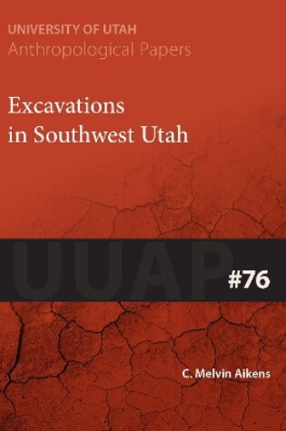 Cover of Excavations in Southwest Utah