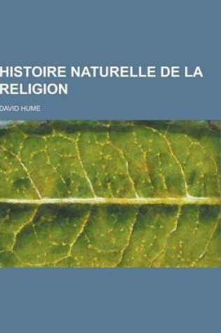 Cover of Histoire Naturelle de la Religion