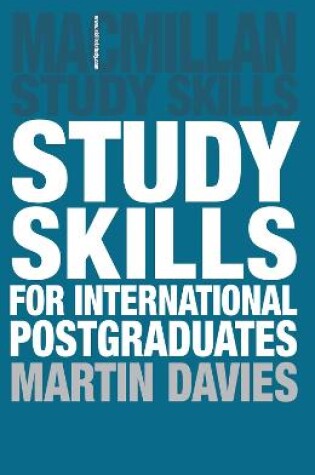 Cover of Study Skills for International Postgraduates