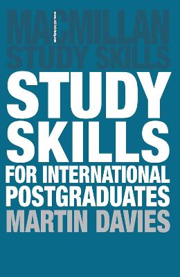 Book cover for Study Skills for International Postgraduates