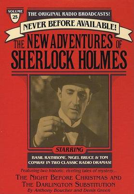 Book cover for New Adventures of Sherlock Holmes #25