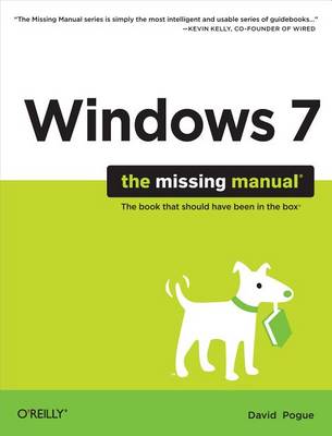 Book cover for Windows 7: The Missing Manual