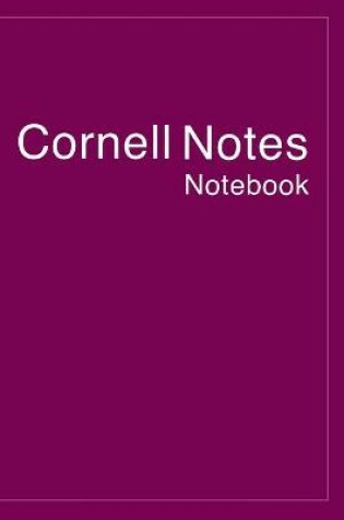 Cover of Cornell Notes Notebook