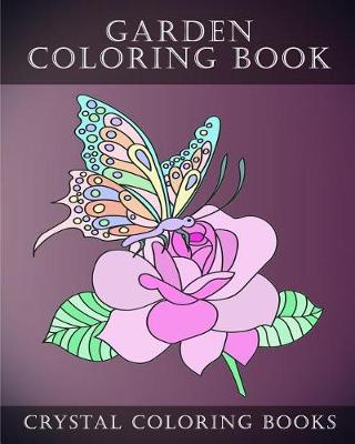 Book cover for Garden Coloring Book