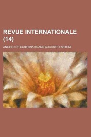 Cover of Revue Internationale (14)