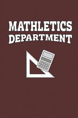 Book cover for Mathletics Department Notebook