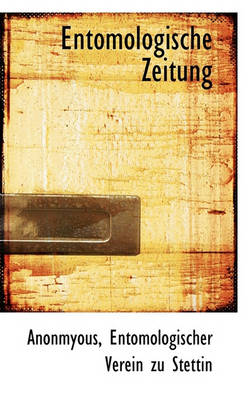 Book cover for Entomologische Zeitung