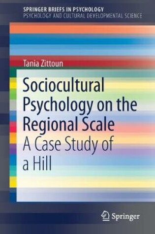 Cover of Sociocultural Psychology on the Regional Scale