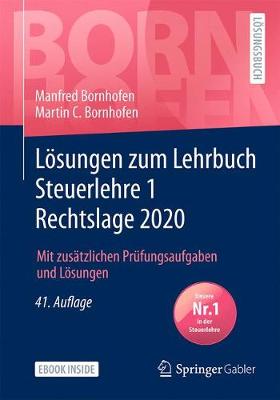 Book cover for Loesungen Zum Lehrbuch Steuerlehre 1 Rechtslage 2020