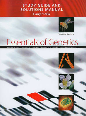 Book cover for Study Guide and Solutions Manual for Essentials of Genetics