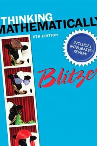 Cover of Thinking Mathematically with Integrated Review and Learning Guide Plus New Mylab Math with Pearson Etext -- Access Card Package