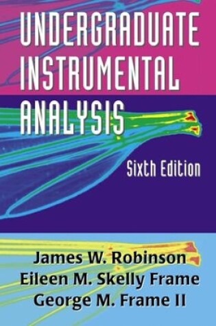 Cover of Undergraduate Instrumental Analysis