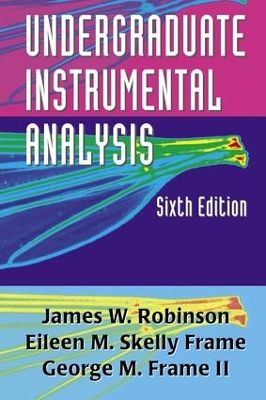 Book cover for Undergraduate Instrumental Analysis