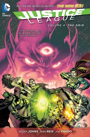 Cover of Justice League Vol. 4: The Grid (The New 52)