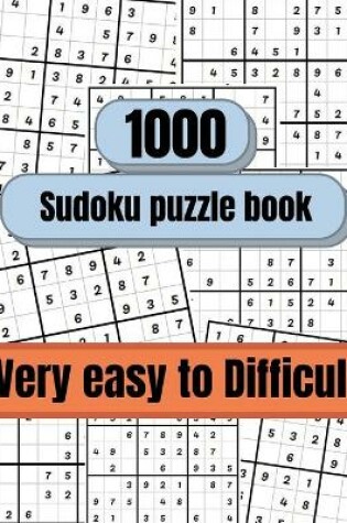 Cover of 1000 Sudoku Puzzles very Easy to Difficult