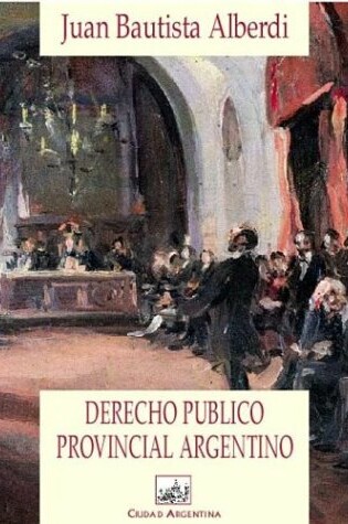 Cover of Derecho Publico Provincial Argentino