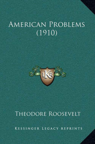 Cover of American Problems (1910)