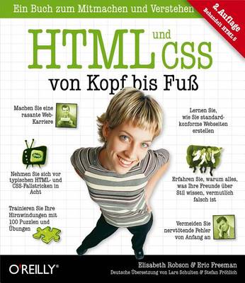 Book cover for HTML & CSS Von Kopf Bis Fuss