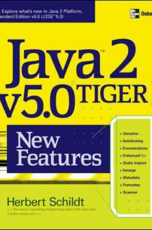 Cover of Java 2, v5.0 (Tiger) New Features