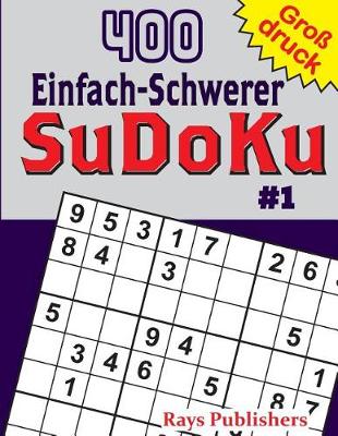 Cover of 400 Einfach-Schwerer SuDoKu #1