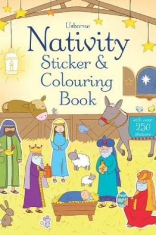 Cover of Nativity Sticker and Colouring Book